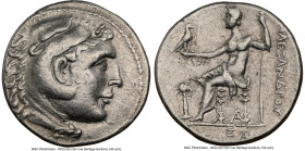 PHOENICIA. Aradus. Ca. 245-165 BC. AR tetradrachm (29mm, 11h). NGC Choice VF, marks. Late posthumous issue in the name and types of Alexander III the ...