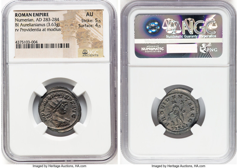 ANCIENT LOTS. Roman Imperial. Lot of four (4) BI antoniniani. NGC Choice XF-AU, ...