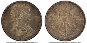 Frankfurt. Free City Taler 1860 MS62 PCGS, Frankfurt mint, KM360, AKS-8. Second year of two year type. HID09801242017 © 2024 Heritage Auctions | All R...