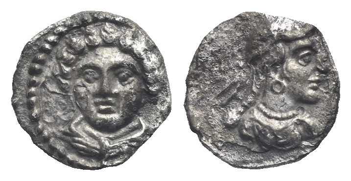 CILICIA. Tarsos. Time of Pharnabazos and Datames, circa 380-360 BC. Obol (Silver...