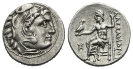 KINGS OF MACEDON. Antigonos I Monophthalmos, as Strategos of Asia, 320-306/5 BC. Drachm (Silver, 25.66 mm, 4.12 g) struck in the name and types of Ale...