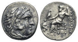 KINGS OF MACEDON. Antigonos I Monophthalmos, as Strategos of Asia, 320-306/5 BC. Drachm (Silver, 17.22 mm, 4.22 g). In the name and types of Alexander...