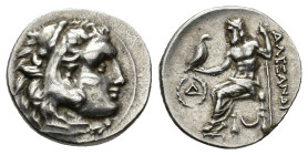 KINGS OF MACEDON. Antigonos I Monophthalmos, as Strategos of Asia, 320-306/5 BC. Drachm (Silver, 17.77 mm, 4.33 g). In the name and types of Alexander...