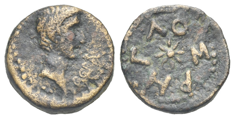 ASIA MINOR. Uncertain mint in Syria or Phoenicia. Augustus, 27 BC-14. Bronze (Br...