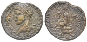 MESOPOTAMIA. Edessa. Severus Alexander, 222-235. Bronze (Bronze, 25.48 mm, 8.53 g). ΑΥΤΟ ΚΑΙϹ ΜΑΡ ΑΥΡ ϹΕ ΑΛΕΞΑΝΔΡΟϹ Radiate and draped bust of Severus...