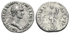 Nerva, 96-98. Denarius (Silver, 17.90 mm, 2.89 g) Rome, 96. IMP NERVA CAES AVG PM TR P COS II PP Laureate head of Nerva right. Rev. AEQVITAS AVGVST Ae...