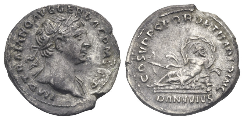 Trajan, 98-117. Denarius (Silver, 18.90 mm, 2.76 g). Rome, 107-108. IMP TRAIANO ...