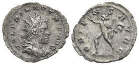 Valerian I, 253-259. Antoninianus (Silver, 24.03 mm, 3.16 g). Colonia Agrippinensis, circa 257. VALERIANVS P F AVG Rradiate, draped and cuirassed bust...