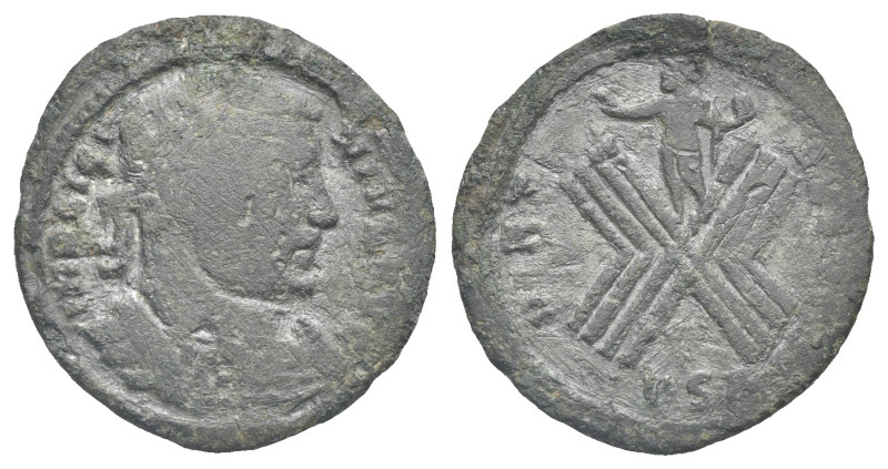 Licinius I, 308-324. Follis (Silvered bronze, 19.66 mm, 2.17 g). Thessalonica, 1...