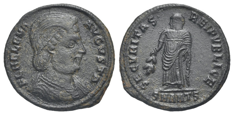 Helena, as Augusta, 324-328/30. Follis (Bronze, 19.8 mm, 2.76 g). Antioch, 328-3...