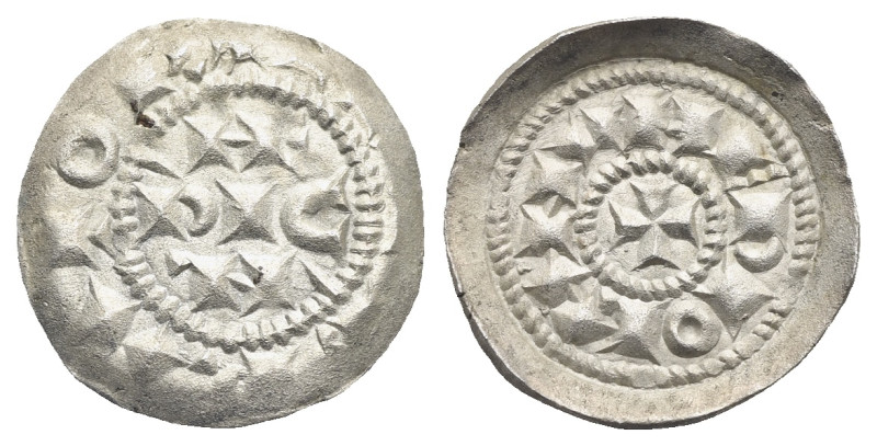 ITALY. Milano. Enrico III, IV e V di Franconia, 1039-1125. Denaro scodellato (Si...