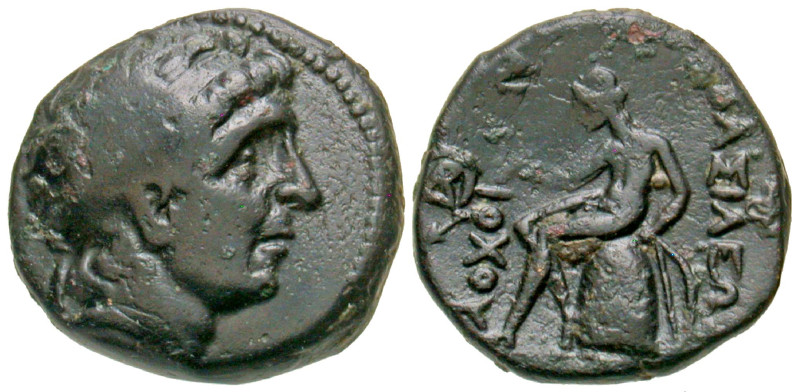 "Seleukid Kingdom. Antiochos I Soter. 281-261 B.C. AE 16 (16.2 mm, 3.77 g, 3 h)....