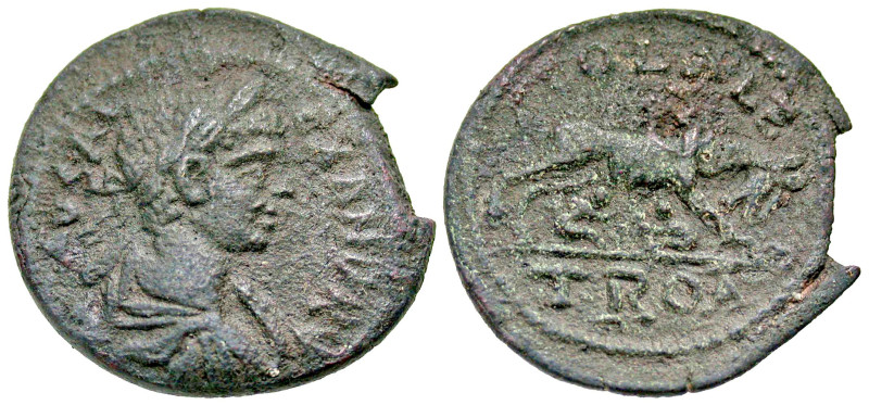 "Troas, Alexandria Troas. Severus Alexander. A.D. 222-235. AE 25 (25.4 mm, 7.41 ...