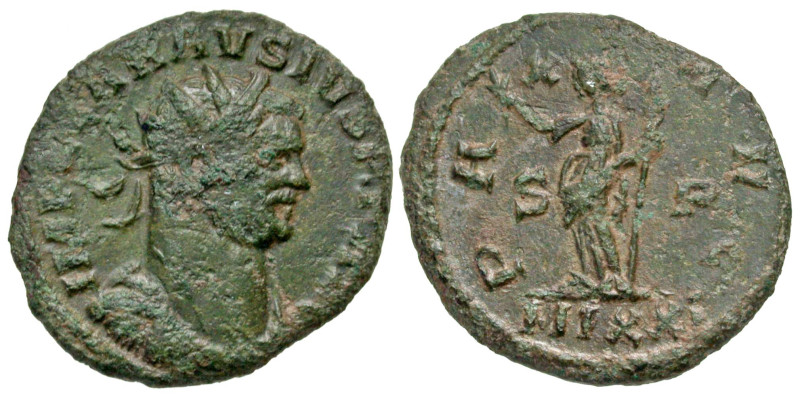 "Carausius. Romano-British Emperor, A.D. 287-293. AE antoninianus (23.15 mm, 3.2...