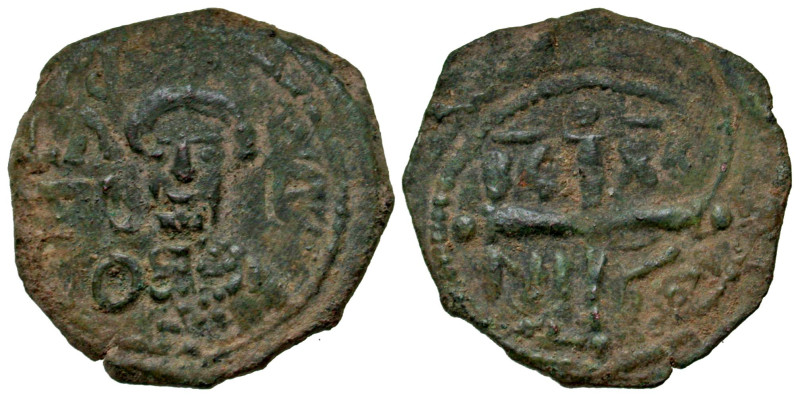 "Alexius I. 1081-1118. AE follis (23.08 mm, 3.36 g, 12 h). SBCV 1911 overstruck ...