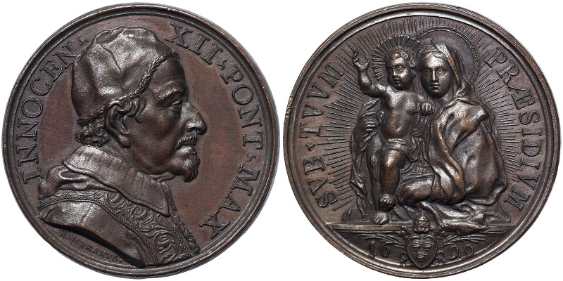 Innocenzo XII (1691-1700), Rome, Medal Yr. VIII, 1699, Rare, Original coined med...