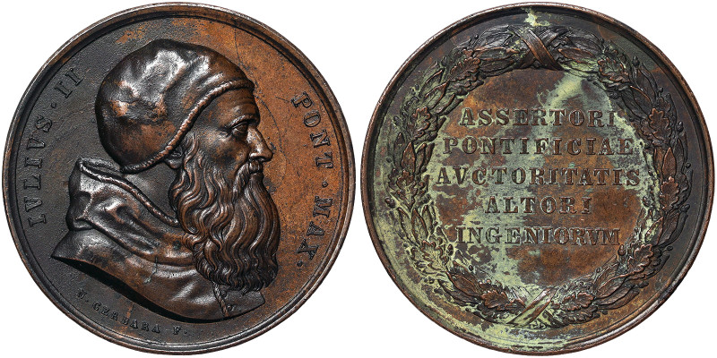 Bishop Luigi Tesorieri (1872-1901), Imola, Medal, 1896, Episcopal Jubilee of the...