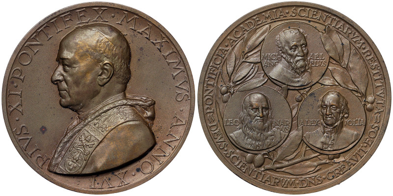 Pio XI (1929-1939), Vatican City (1929-date), Medal Yr. XVI, 1937, Annual. The P...