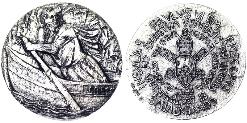 Paolo VI (1963-1978), Vatican City (1929-date), Medal, 1970, Not common, Extraor...