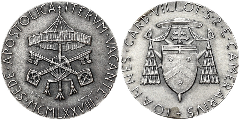 Vacant See (September 1978), Vatican City (1929-date), Medal, 1978, Opus: Raul V...