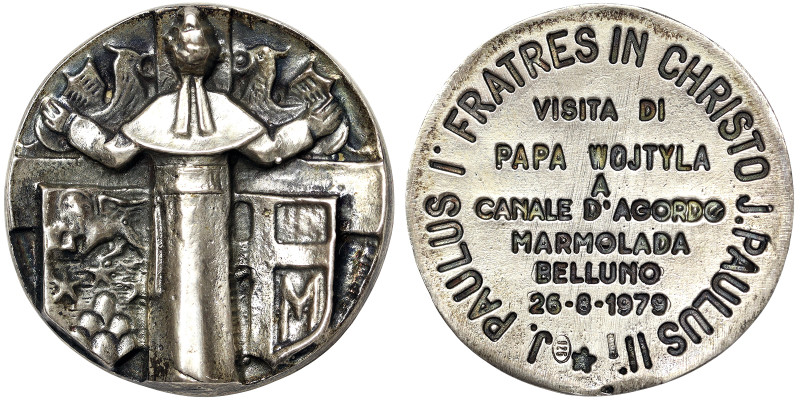 Giovanni Paolo II (1978-2005), Vatican City (1929-date), Medal, 1979, Very rare,...