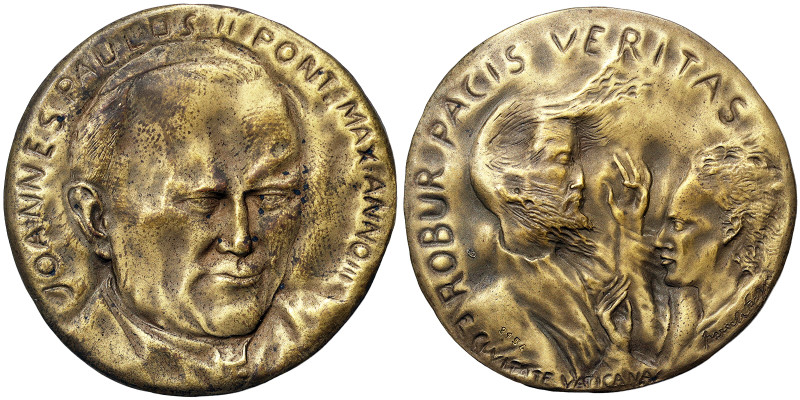 Giovanni Paolo II (1978-2005), Vatican City (1929-date), Medal Yr. III, 1981, An...