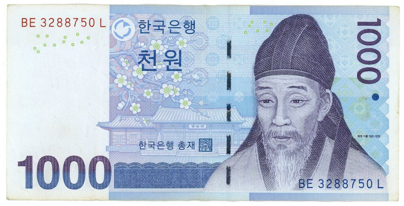 Korea South 1000 Won 2007 (ND)

P# 54, N# 201806; # BE3288750L; UNC