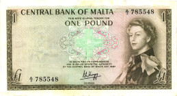 Malta 1 Pound 1967