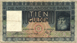 Netherlands 10 Gulden 1937