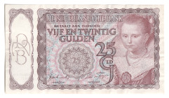 Netherlands 25 Gulden 1943