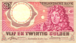 Netherlands 25 Gulden 1955