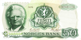 Norway 50 Kroner 1976