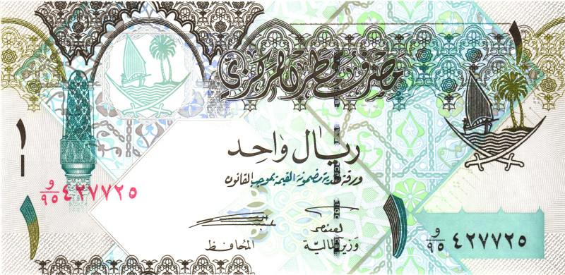 Qatar 1 Riyal 2008 - 2015 (ND)

P# 28, N# 208335; # 427725; Hamad bin Khalifa ...