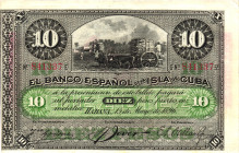 Cuba 10 Pesos 1896