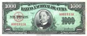 Cuba 1000 Francs 1950