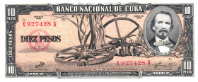 Cuba 10 Pesos 1960