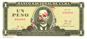 Cuba 1 Peso 1972 Specimen