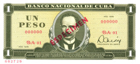 Cuba 1 Peso 1979 Especimen