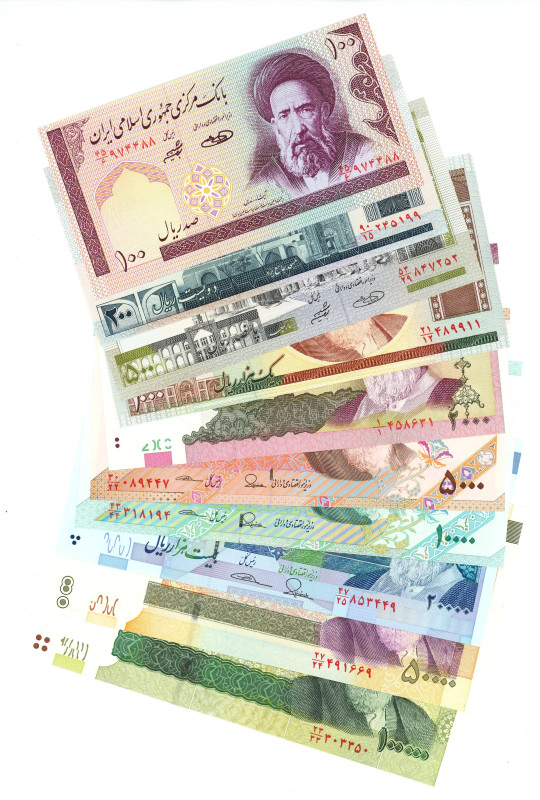 Iran Lot of 10 Banknotes 1982 - 2019

Various Countries, Dates & Denominations...