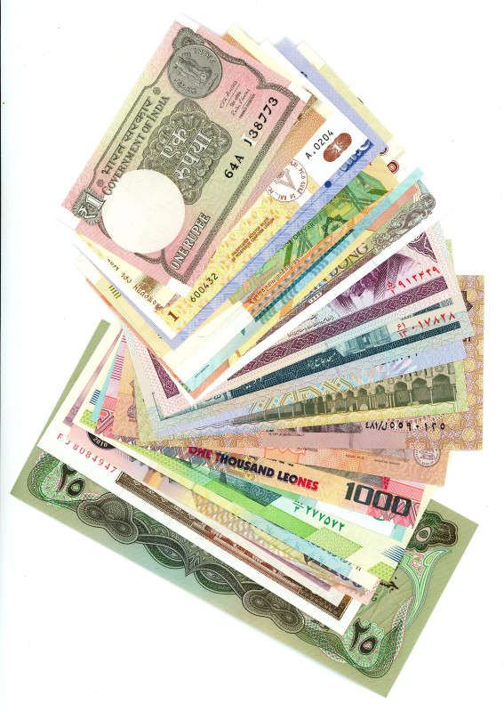 World Lot of 25 Banknotes 1990 -2020

Various Countries, Dates & Denominations...