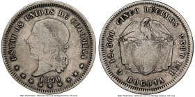 Estados Unidos 5 Decimos 1870-BOGOTA VF20 NGC, Bogota mint, KM153.1. HID09801242017 © 2024 Heritage Auctions | All Rights Reserved