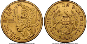 Republic gold "Tecun Uman" Medal (1/4 oz) 1965 MS65 NGC, KM-Unl. HID09801242017 © 2024 Heritage Auctions | All Rights Reserved