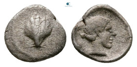 Calabria. Tarentum circa 470-450 BC. Litra AR