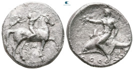 Calabria. Tarentum circa 330-325 BC. Nomos AR