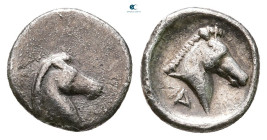 Calabria. Tarentum circa 325-280 BC. 3/4 obol