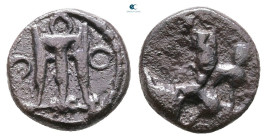 Bruttium. Kroton circa 430-420 BC. Diobol AR