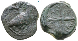 Sicily. Agyrium circa 440-420 BC. Hemilitron Æ