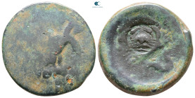 Sicily. Akragas circa 415-406 BC. Hemilitron Æ