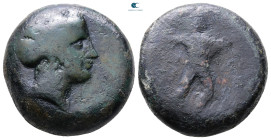 Sicily. Alaisa Archonidea circa 339-317 BC. Bronze Æ