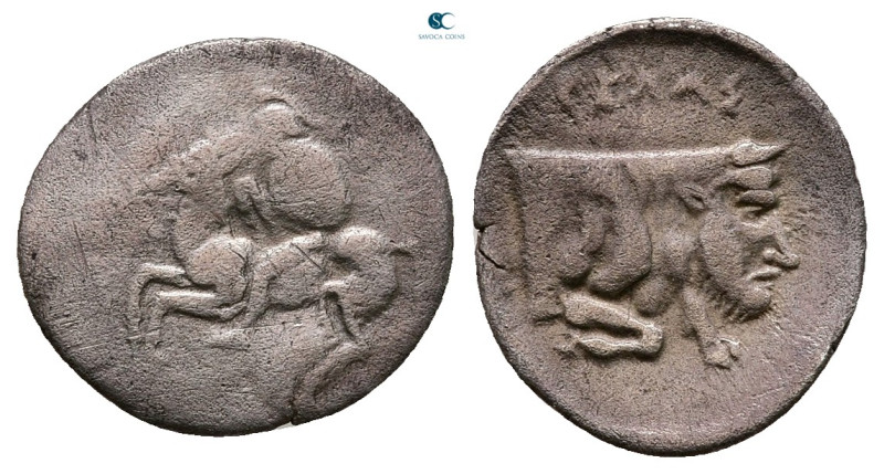 Sicily. Gela circa 430-425 BC. 
Litra AR

13 mm, 0,56 g



Nearly Very Fi...